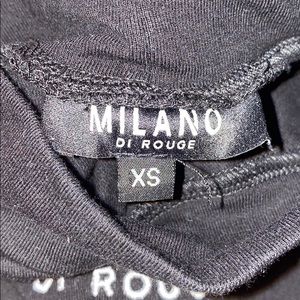 Milano crop top shirt